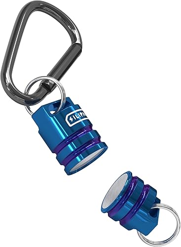 Llavero Conector Magnético Titanio Acero Latón EDC Mag Cuentas Clave Segura Cierre Rápido Mosquetón Llaves Desmontable Fácil Acceso