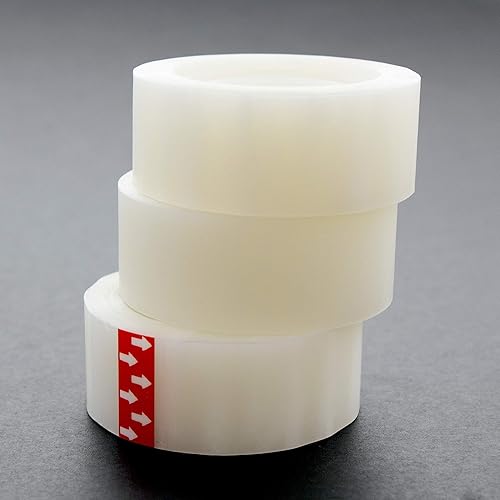 Miniatura 4 de BAZIC - Cinta invisible de 34 x 800 pulgadas, rollos de recambio de cintas de papelería con acabado mate, envoltura de regalo de fotos de