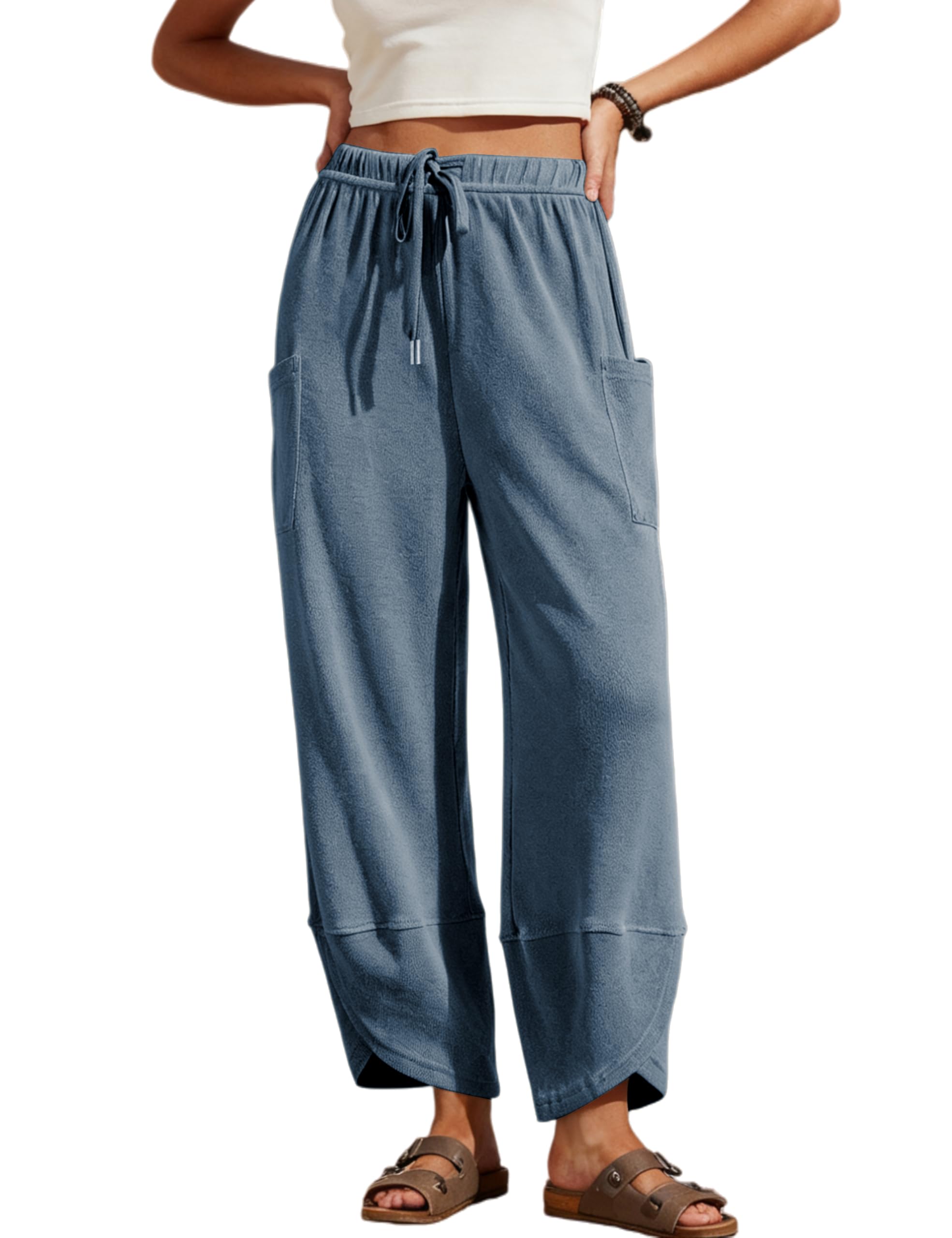 Xiaoxuemeng Womens Wide Leg Sweatpants