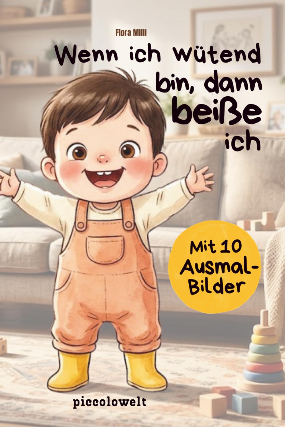 Wenn ich wütend bin, dann beiße ich: Beißen aufhören – Kinderbuch über Wut und Gefühle für Kleinkinder ab 2 Jahren