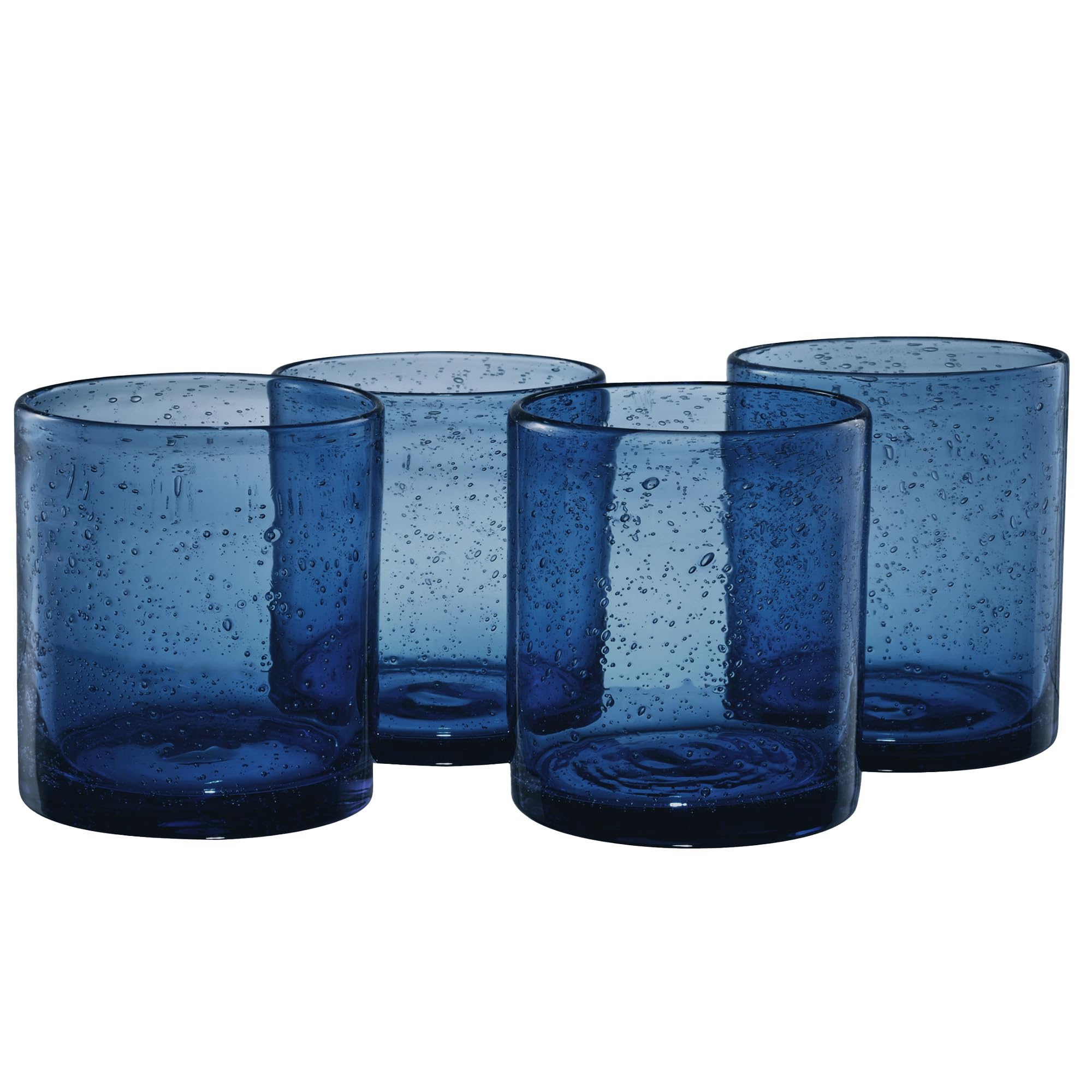 Lot De 4 Verres Anciens Artland, Multicolores, Double Old-fashioned, Neufs En Boîte
