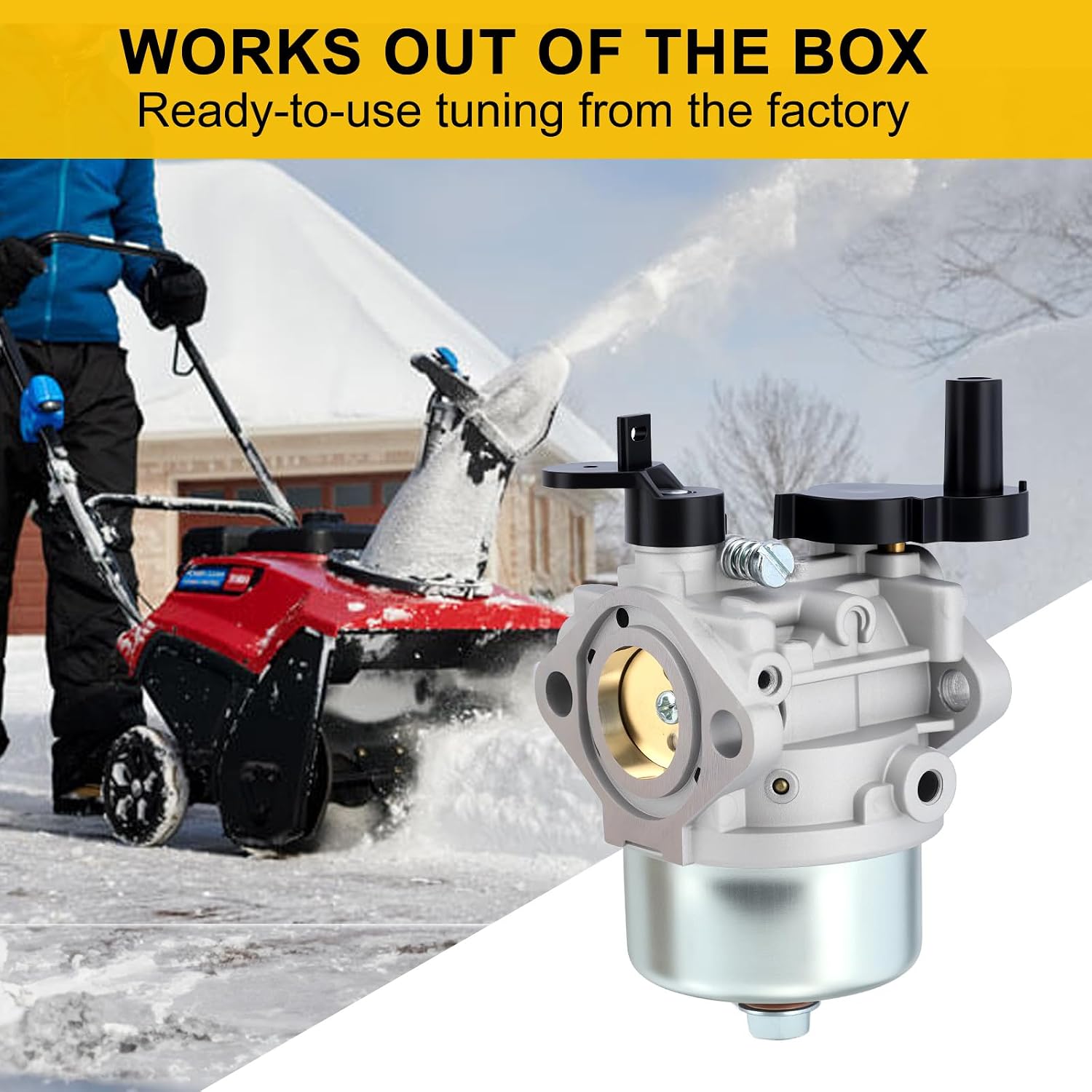 Panari 801233 801396 Carburetor for Toro Snow Blower CCR2450 CCR3650 CCR3600 CCR3000 CCR2500 CCR2400 Snowthrower Power Clear 084132 084133 084233 084332 084333 38518 38584 38538 Engines