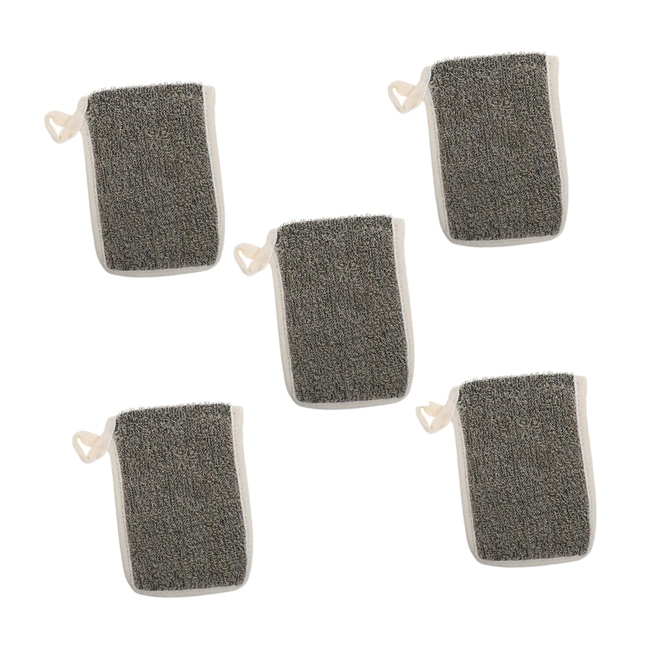 5pcs Facial Cleaning Mesh Soap Pouches Exfoliating Bag for Handmade Soap Storage Easy to and Use Bathroom