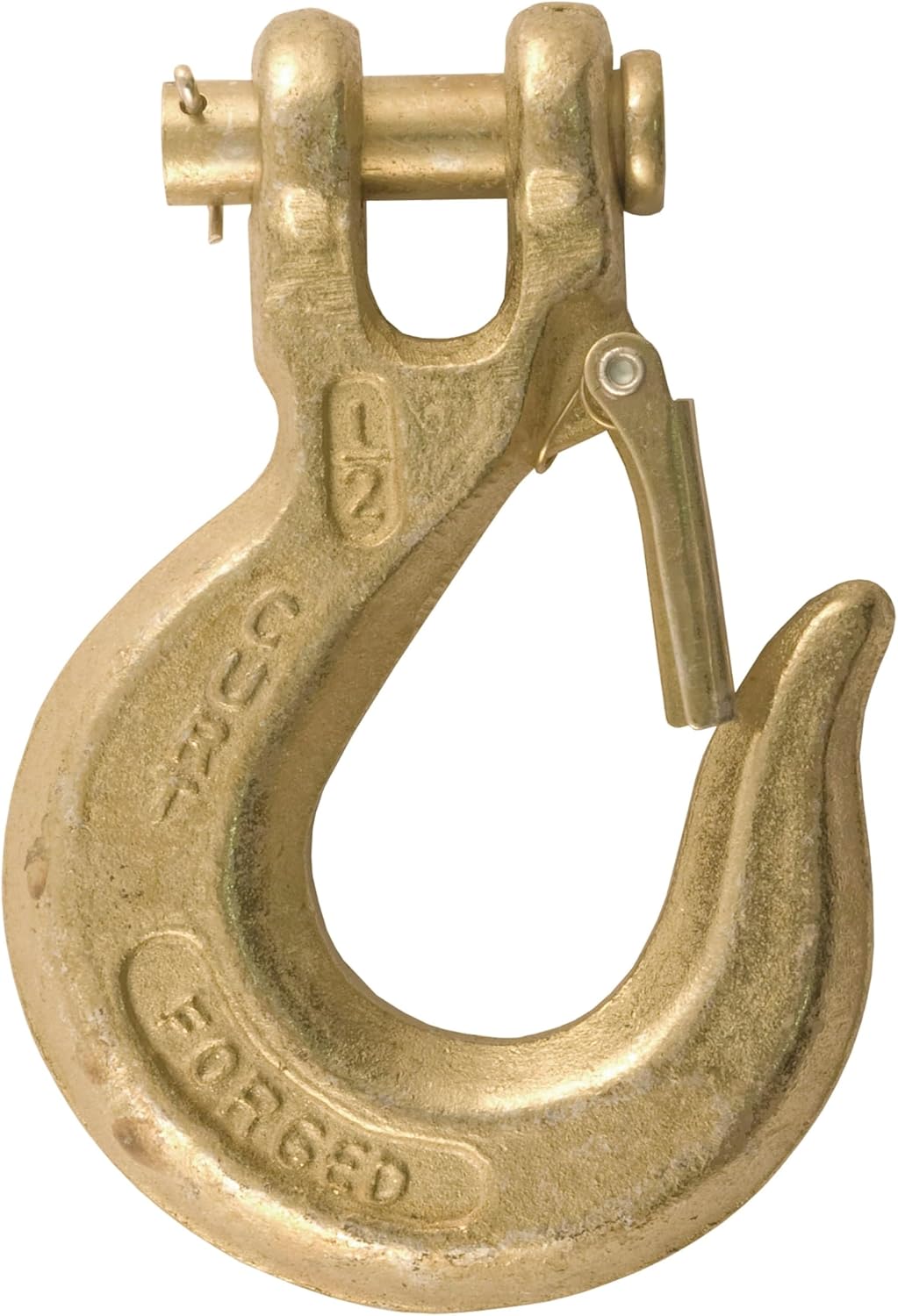 Curt Manufacturing 81980 1/2 in Clevis with Latch Grade 80
