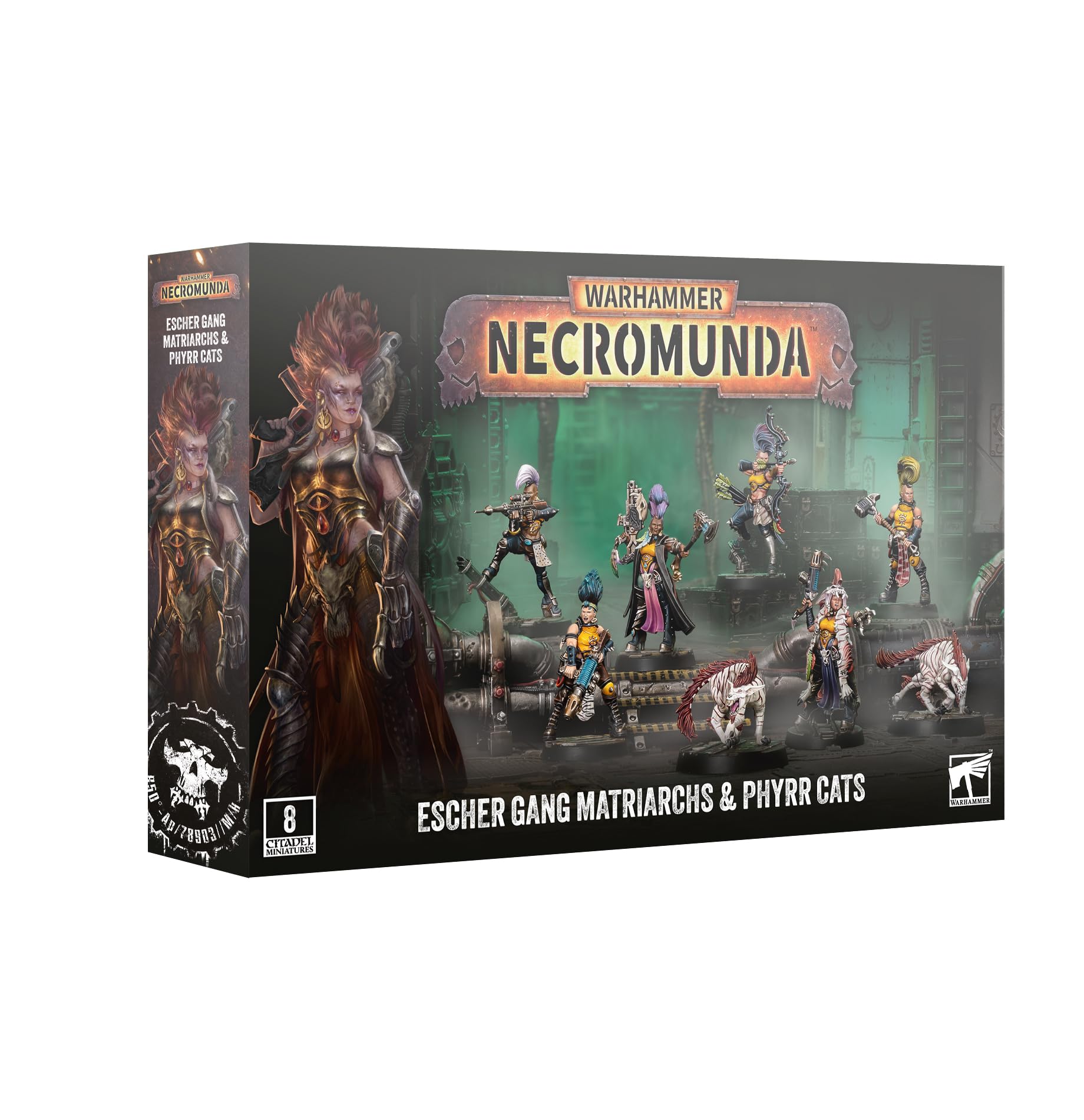 Games Workshop - Necromunda: Escher Gang Matriach & Phyrr Cats