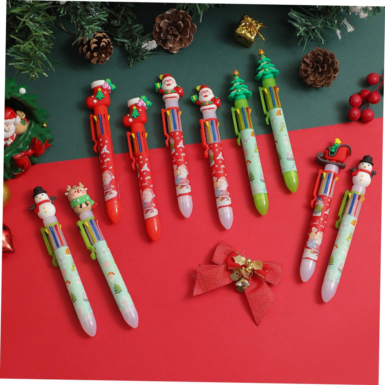 Set Creativo De Bolígrafos Personalizados | 50 Accesorios Para 10 Bolis | Regalo De Cumpleaños Y Vuelta Al Cole Para Niños +6 Años