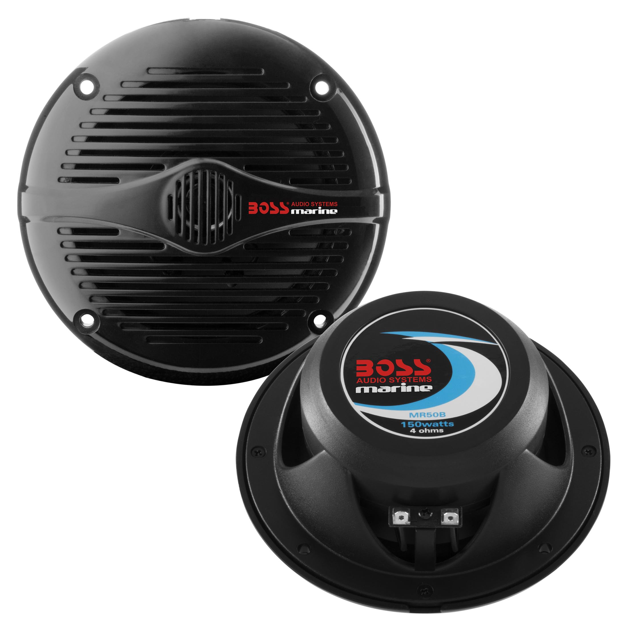 Boss Audio Systems 153-MR50B Altavoces 2 Vías, 133 mm, Color Negro