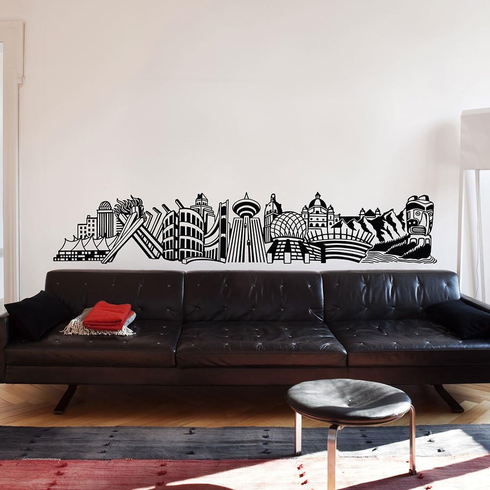 Adzif Into Vancouver Wall Decals, Multicolored Tools