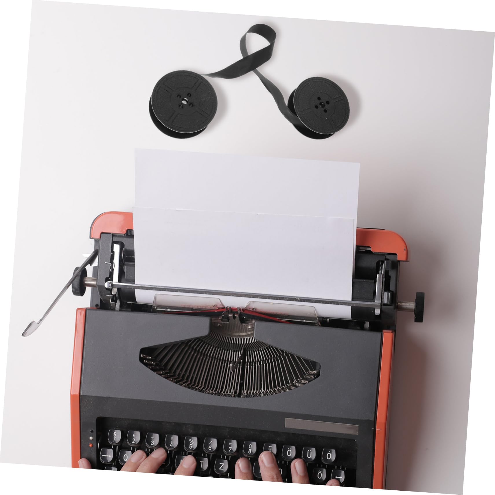 【美品ヴィンテージ】オリベッティ タイプライター (インクリボン付) olivetti（オリベッティ）手動式タイプライター用インクリボン