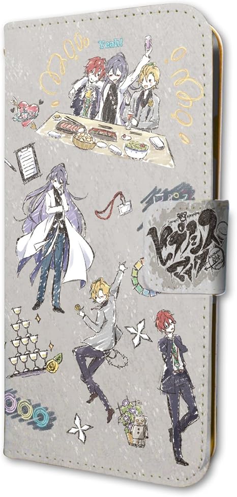 Amazon ヒプノシスマイク Division Rap Battle 03 麻天狼 グラフアートデザイン 手帳型スマホケース Iphone6 6s 7 8兼用 アニメ 萌えグッズ 通販