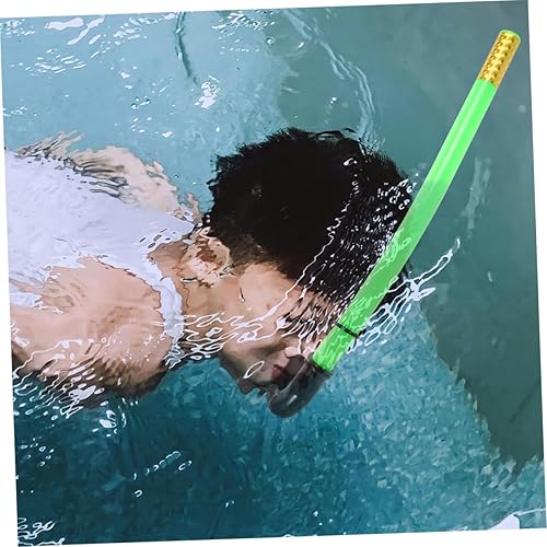 Miniatura 7 de Mikikit Juego de máscara de snorkel con aletas de natación, equipo de esnórquel para edades, lente resistente a los impactos, gran ángulo de visión,