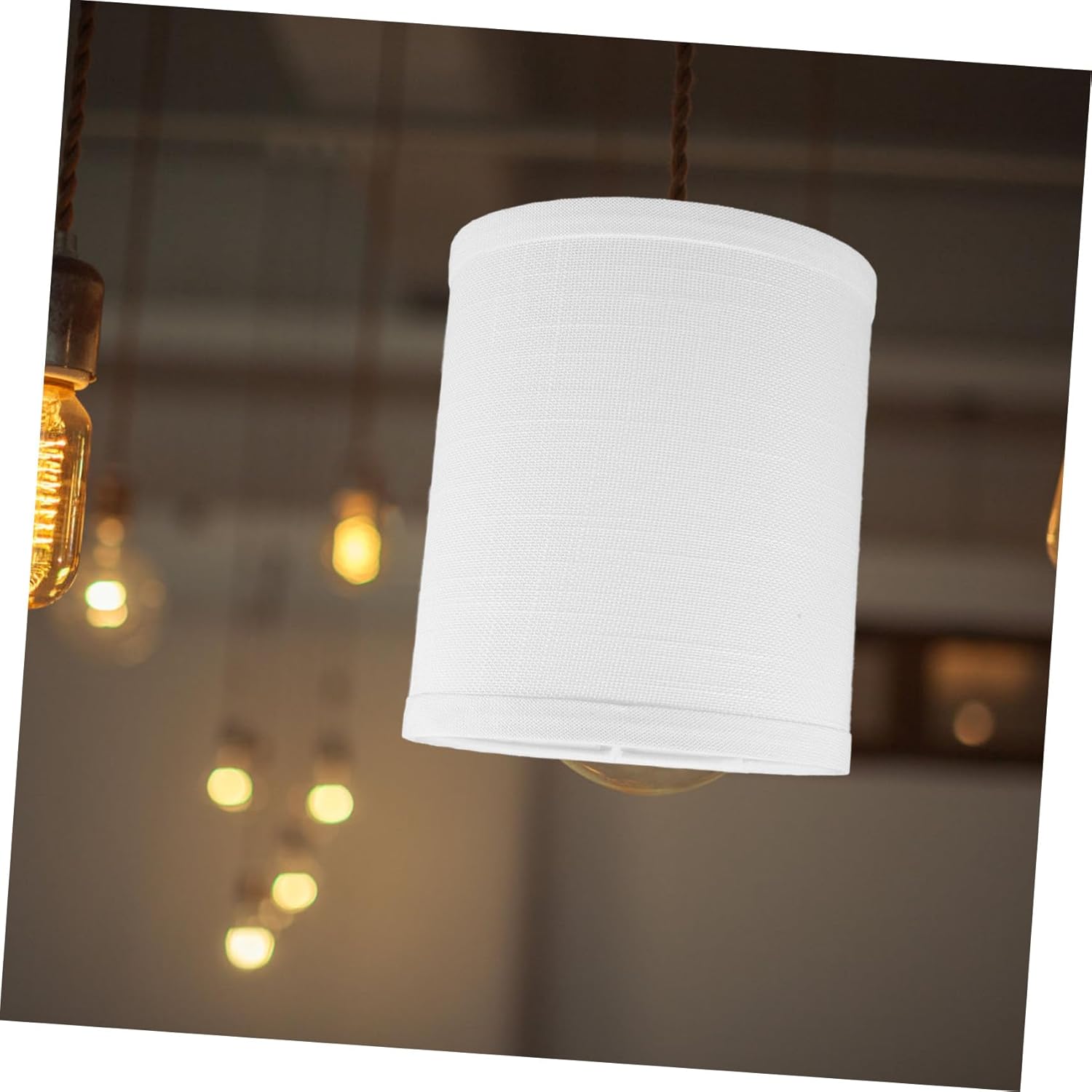 Artibetter Fabric Drum Lampshade Table Light Shade for Bedroom Floor Lamp Lightweight and Easy to Install Soft Textured Design for Decor and Bedside Lamp Replacement