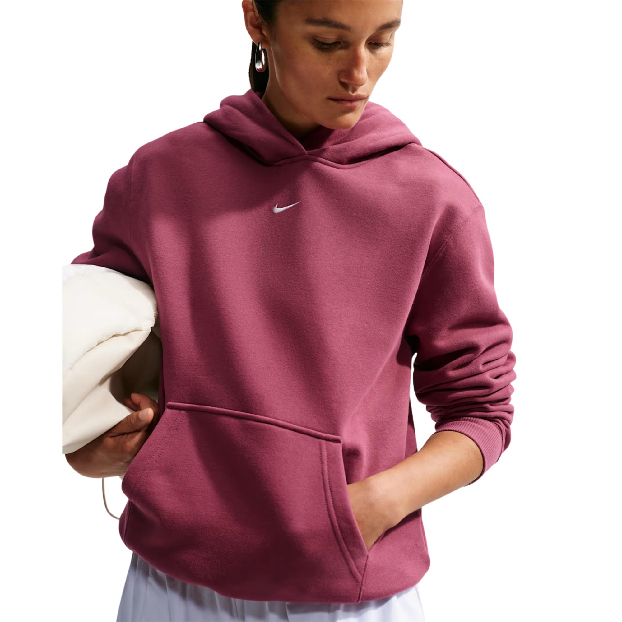 Nike Damen Stdo FLC Mw Std Kapuzenpullover (1er Pack)