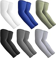 Vista 10 de Aegend - Mangas de protección solar con compresión, para cubrir tatuajes, mangas solares para hombres, mujeres y jóvenes