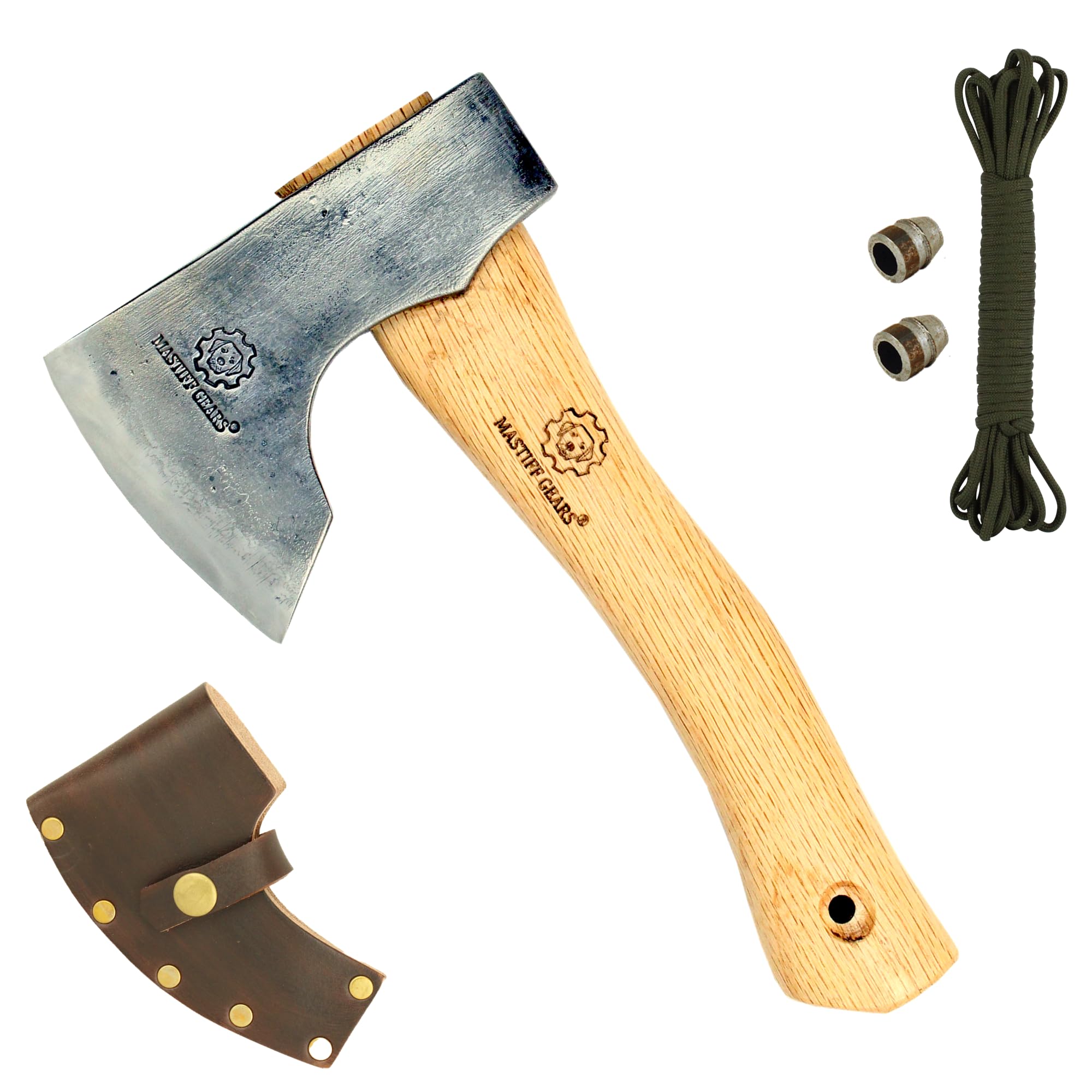 Mastiff Gears® 1065 Carbon Steel Forged & Hand-Ground 10-Inch Wood