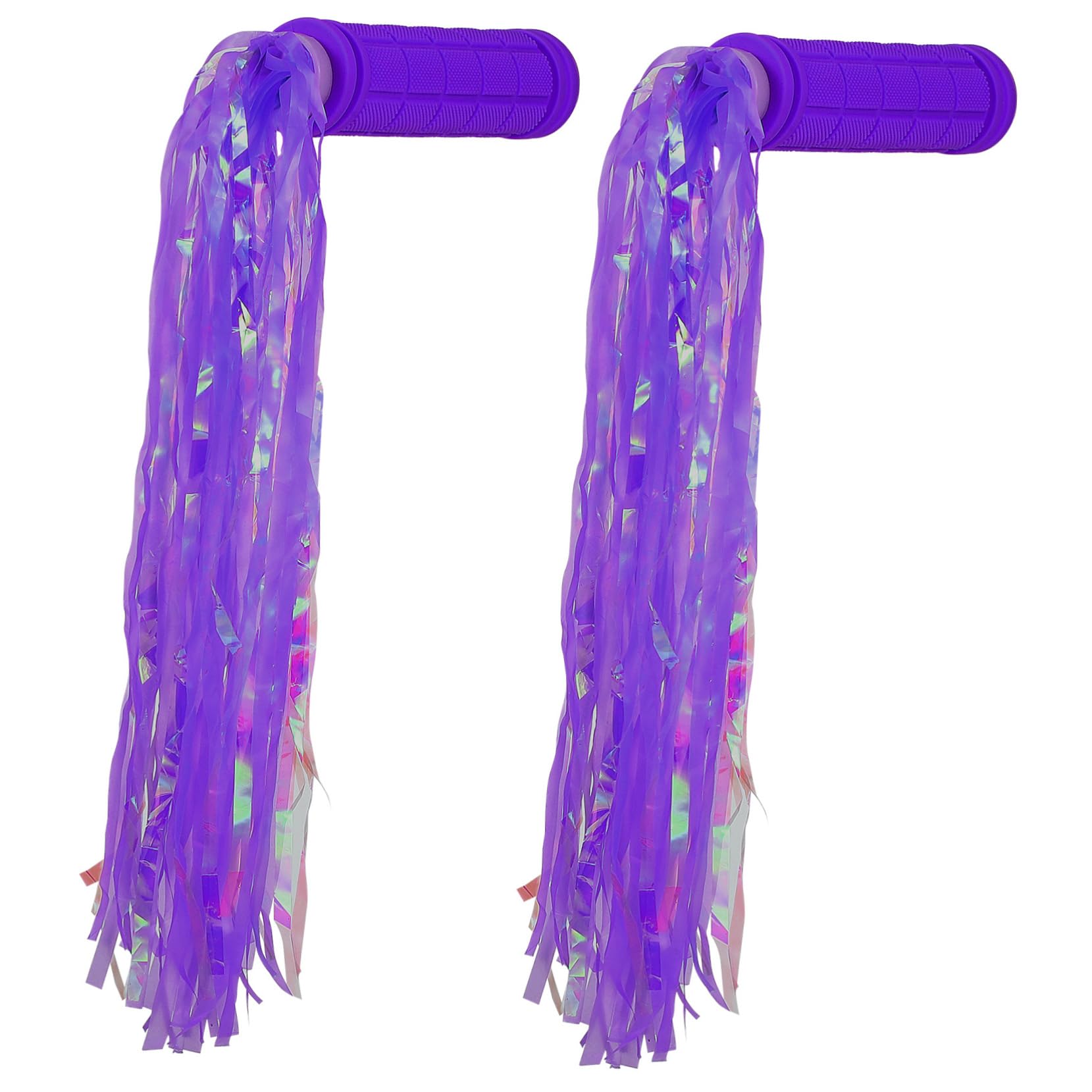 TOYANDONA Poignées De Vélo Antidérapantes avec Pompons De Protège Guidon Durable pour Vélos De Montagne Tricycles