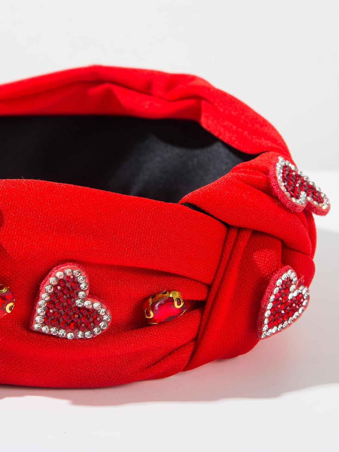 XSKL Bow Headbands for Women Fashion Hair Accessories Cute Hair Bands for Girls Valentine Christmas(3pcs)