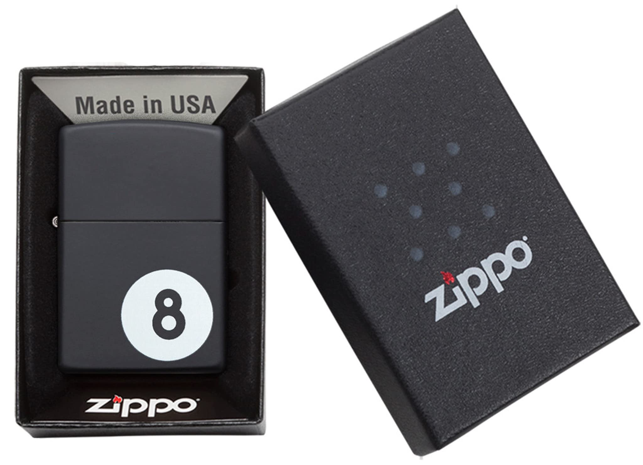 アーセナル　ハイバリー　zippo Amazon.com: Zippo Eight Ball Pocket Lighter, Black Matte : Health