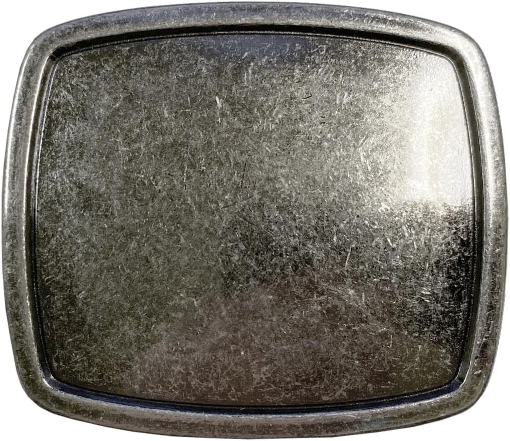 Replacement Belt Buckle Vintage Blank Plain Belt Buckle Fits 1-1/2"(38mm) Belt Strap-Multi-Style Options