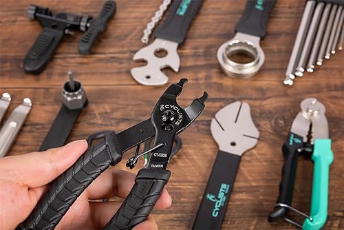 Miniatura 2 de Kit de herramientas para bicicleta con estuche de almacenamiento, juego de herramientas de reparación de bicicletas de 35 piezas portátil,