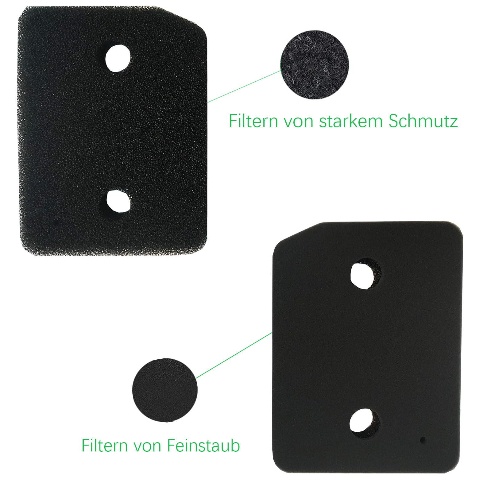 4er Set Dryer Filter für Miele 9164761 Trockner Wärmepumpentrockner