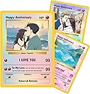 Custom Poke Card with Photo Personalised Trainer or Character Cards Customisable Poke Portriat Card with Name Stats Text for Birthday Anniversary