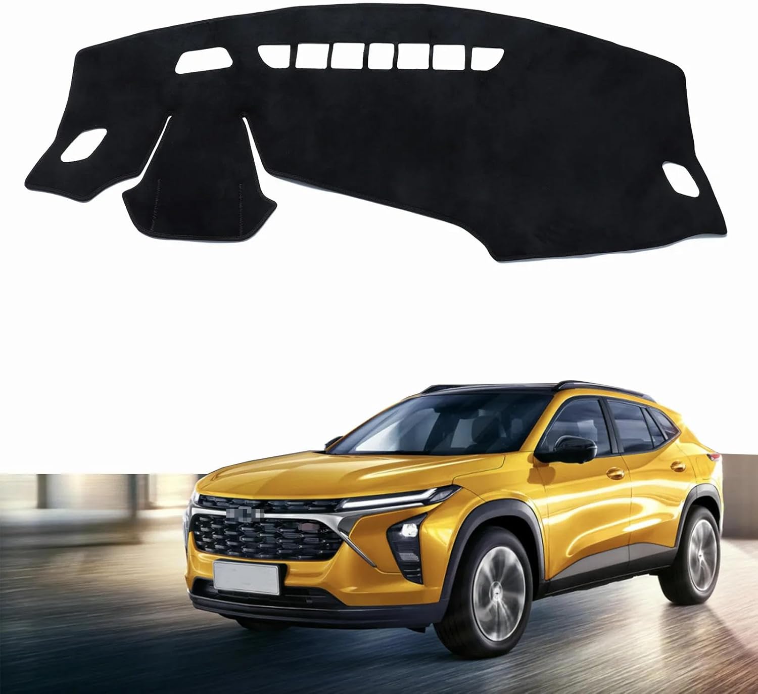 LEFEDA for Chevrolet Trax 2024, Dashboard Cover Pad Dash Mat Dashmat Car Accessories Sunshade Carpet