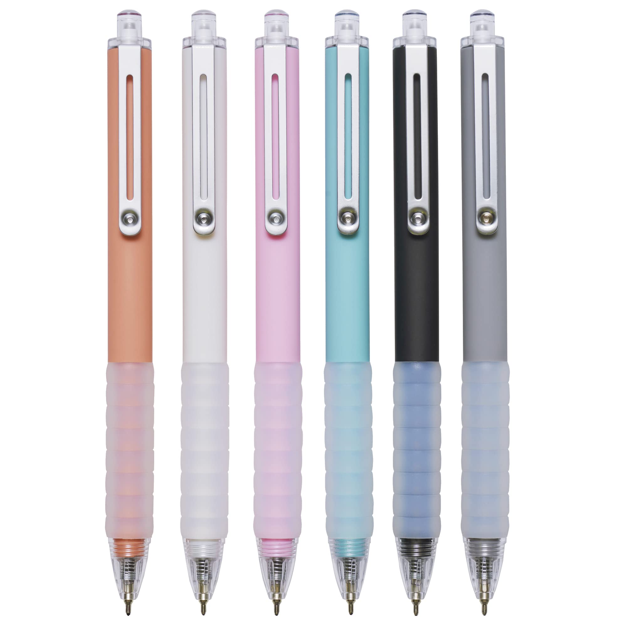 Aozora Kugelschreiber Set, 15 Stück, Schwarze Tinte 1,0 Mm, Goldfarben, Mit Superweichem Griff – Für Büro, Schule, Geschenk