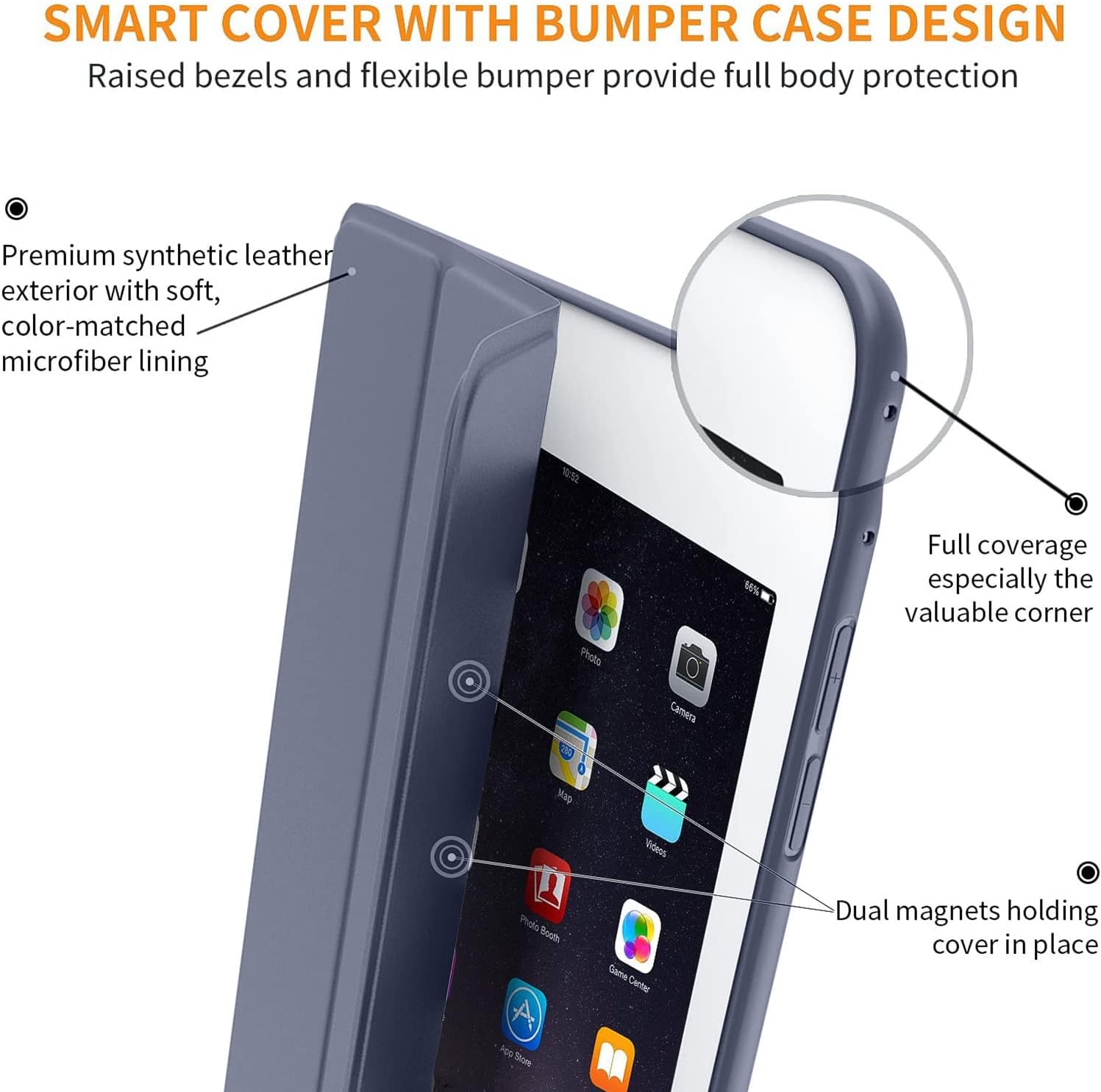 DuraSafe Cases for iPad 6 5 Air 1 2 Gen 9.7 Inch [iPad 6th 5th Air 1st 2nd ] A1893 A1822 A1566 A1474 MRJN2LL/A MR7G2LL/A MP2F2LL/A MP2G2LL/A MD785LL/A MD788LL/A Honeycomb TPU Back Cover - Purple