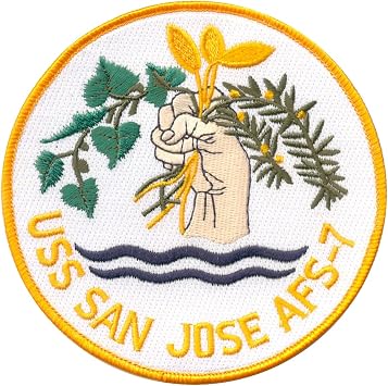 AFS-7 USS San Jose Collectible Novelty Patch