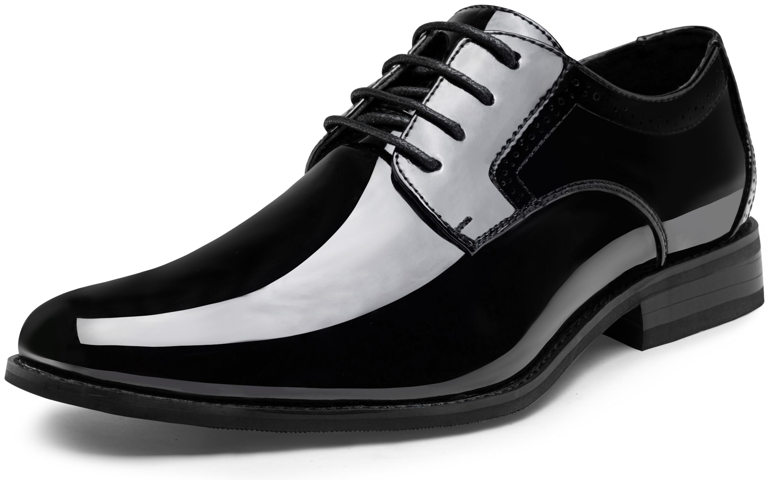 Vostey Men's Dress Shoes Classic Wingtip Brogue Men Oxfords