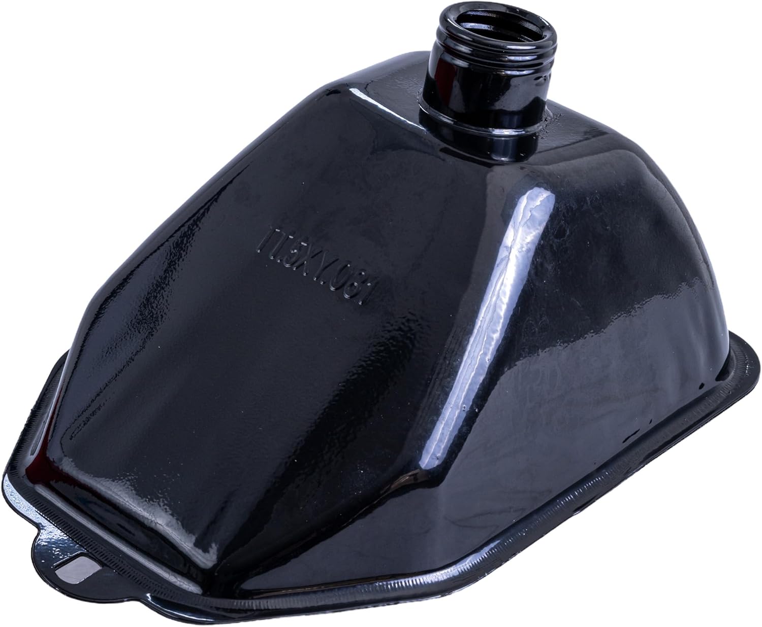 AlveyTech Metal Fuel Tank for the Coleman AT125-EX & UT ATVs - Replacement Black Finish Gas Storage Tanks , Fits 50cc to 150cc Range Vehicles, ATV Accessories