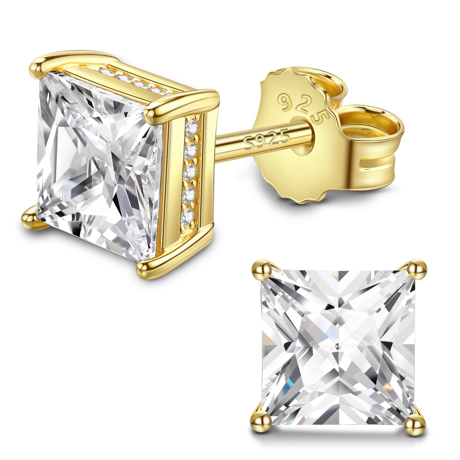 Amazing jewelry様 Pink Cubic Zirconia Rhodium Over Silver Heart Earrings, Ring