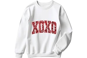 XOXO Valentine's Day Pink Crewneck