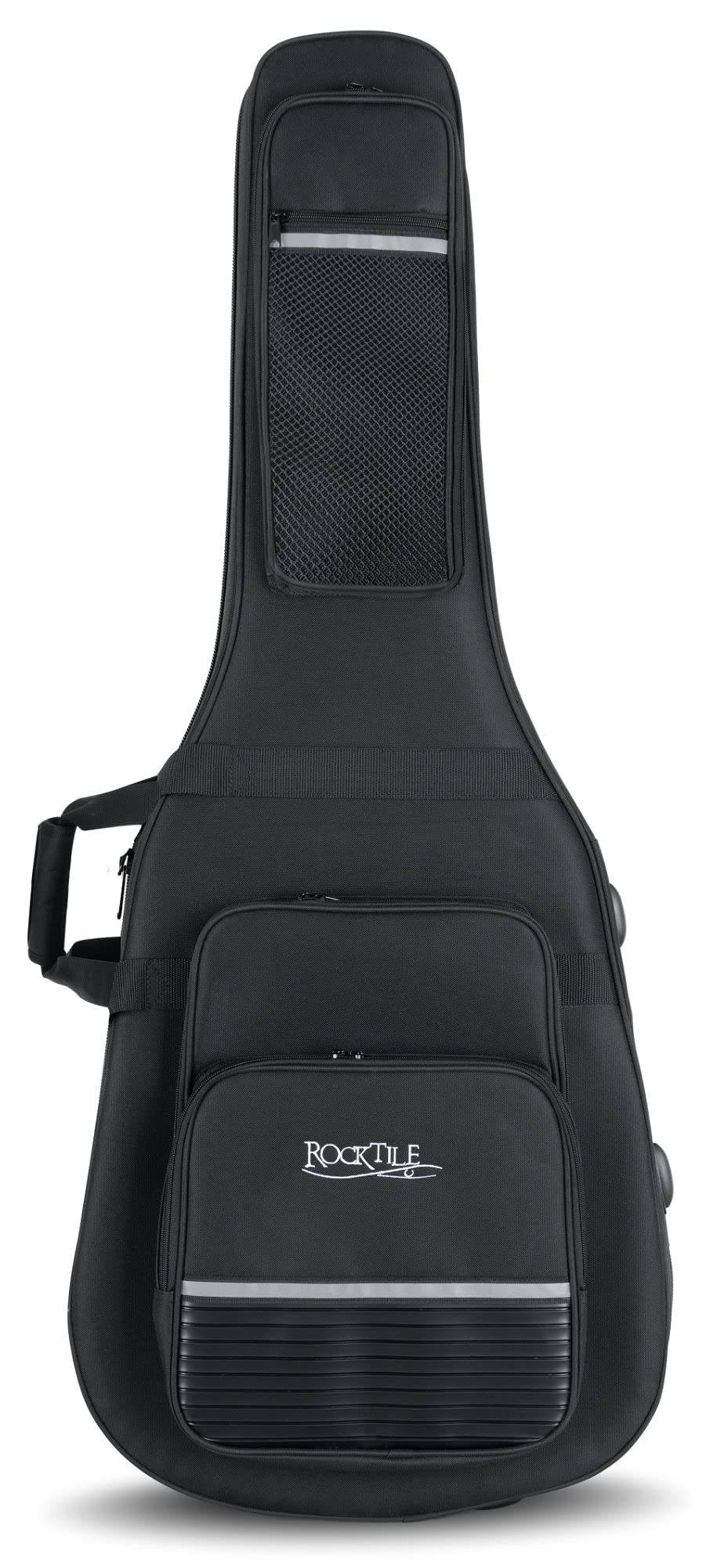 ROCKTILE Leichtkoffer für Klassikgitarre (Lightcase für Konzertgitarre, reiß- und wasserfestes Außengewebe, hochwertige Thermopolsterung, Innenmaße maximal (LxBxT): 105 x 38cm)