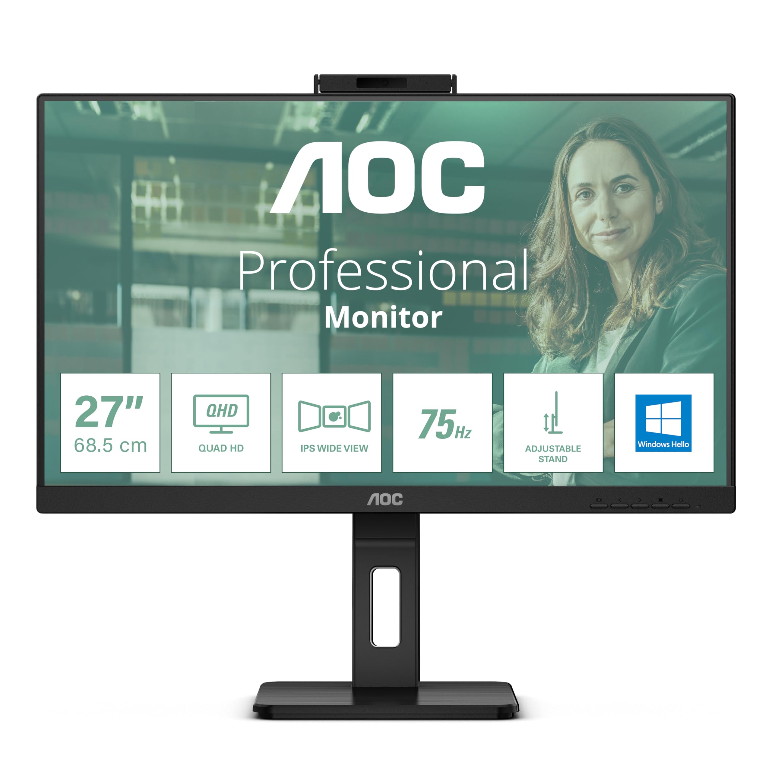 AOC Pro-line - monitor a led - qhd - 27'' q27p3cw - 3