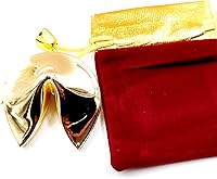 Vista 7 de Ya.x Caja de galletas de la fortuna de metal personalizada para bodas, contiene tu mensaje personalizado de papel de galleta de la fortuna, gran