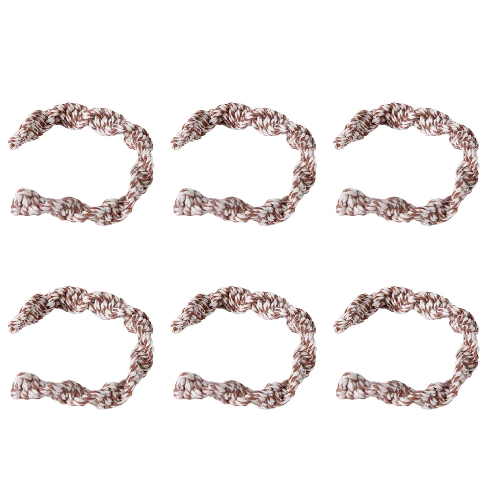 Curtain Tiebacks Window Drapery Holdbacks Curtain Ties Braided Tie Backs Pack of 6 Fasteners Decoration