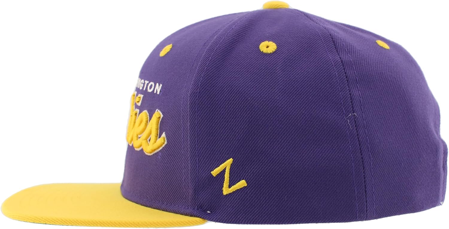 ZHATS NCAA Unisex-Adult NCAA Officially Licensed Hat Flat Snapback Z11 Retro Headliner - Image 7