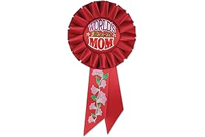 World's Best Mom Award Rosette