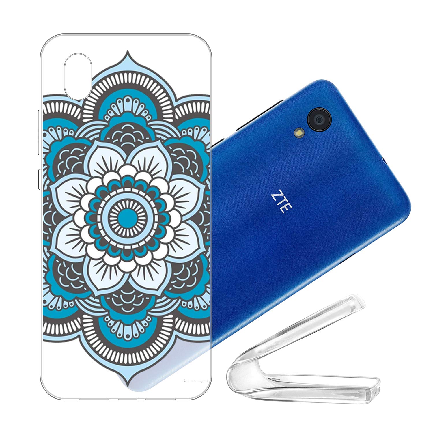 vingarshern Case for ZTE Blade L8 Cover Slim Fit Soft,Ultra Flexible TPU Bumper Cover for ZTE Blade L8 Case Silicone Shell Protector(Cover Style 22)