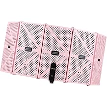 Vocal Booth with Microphone Isolation for Home Studio Setup - Professional Soundproofing Recording Studio Equipment Pink