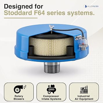 Killer Filter Intended for Stoddard F8-108 Compressed Air Filter, Pack of 2