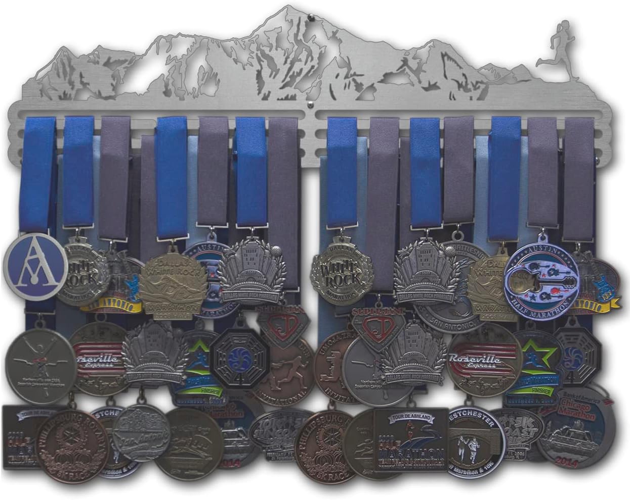 Allied Medal Hangers - Mountainscape Female and Mountainscape Male - Medal Hanger Holder Display Rack