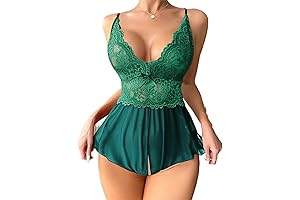 Soly Hux Women's Lace Teddy Lingerie: The Epitome of Enchanting Allure