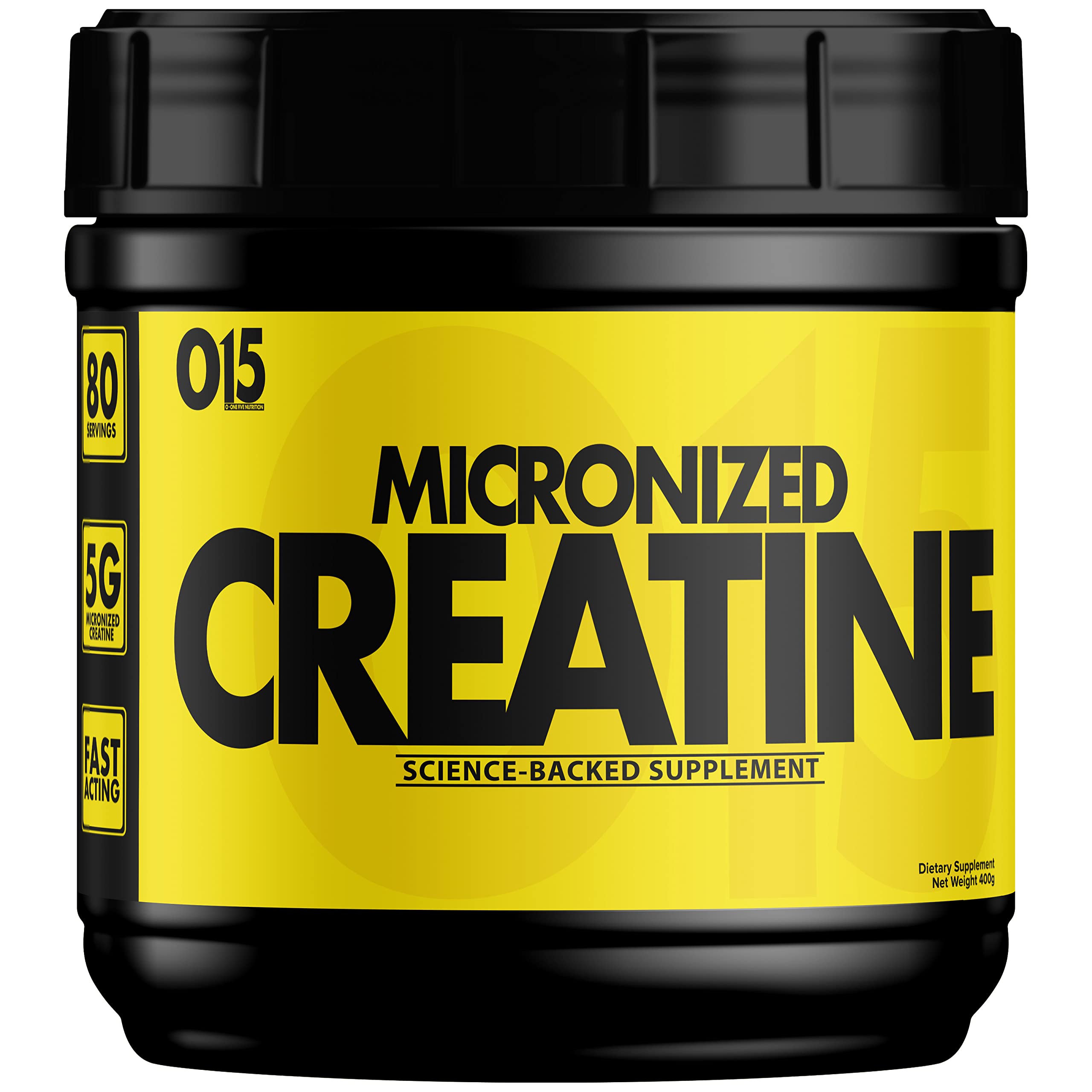 O15 Nutrition Micronized Creatine - 400g