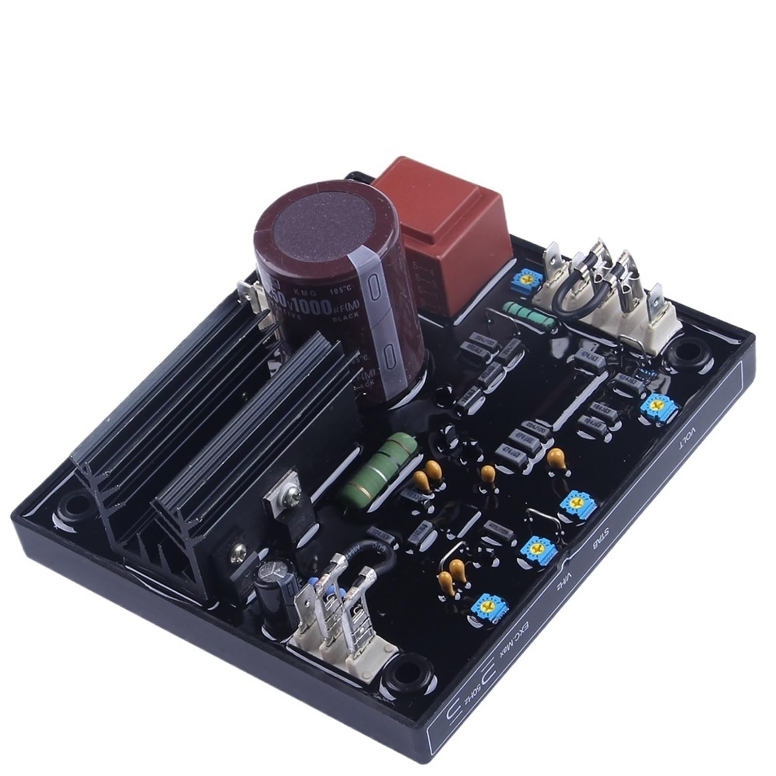 Ysngboper One Color Avr R438 Stabilizer Ac Automatic Voltage Controller Regulator 3Phase Adjustable Current Controller For Diesel Generator