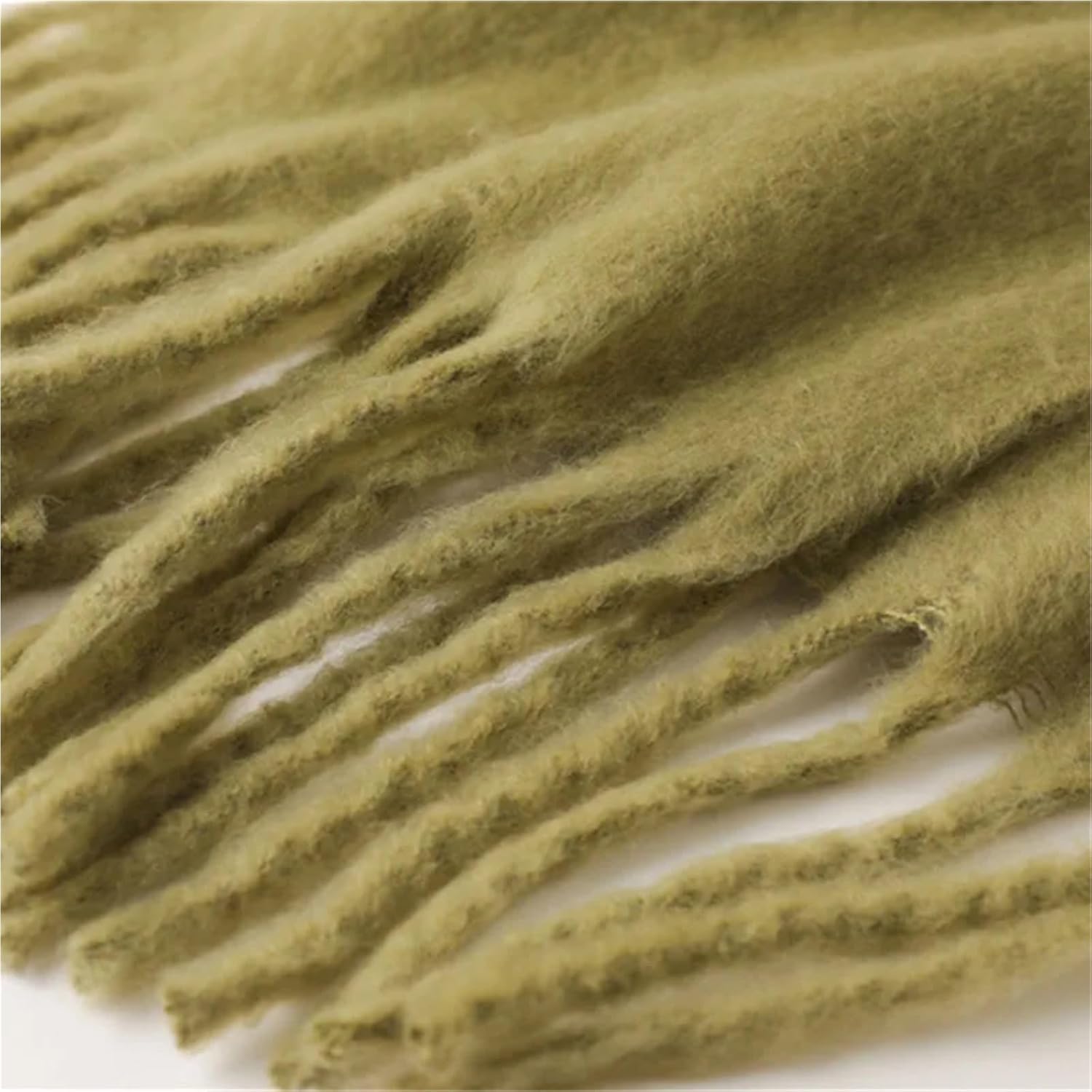 Winter Scarf Men Women Cashmere Warm Solid Pashmina Blanket Wraps Female Thick Soft Bufanda Tassel Shawl Long Poncho Echarpe