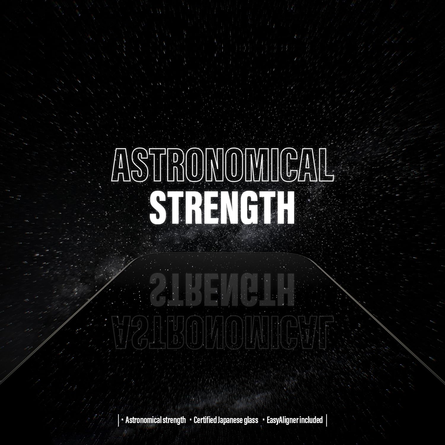 PanzerGlass™ Protezione dello schermo in vetro ceramica - Protezione dello schermo 5 volte più resistente, vetro Ohara con resistenza astronomica, facile installazione (I Phone15)