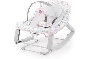 Ingenuity Keep Cozy 3-in-1 Grow with Me Elephant Rocking Chair